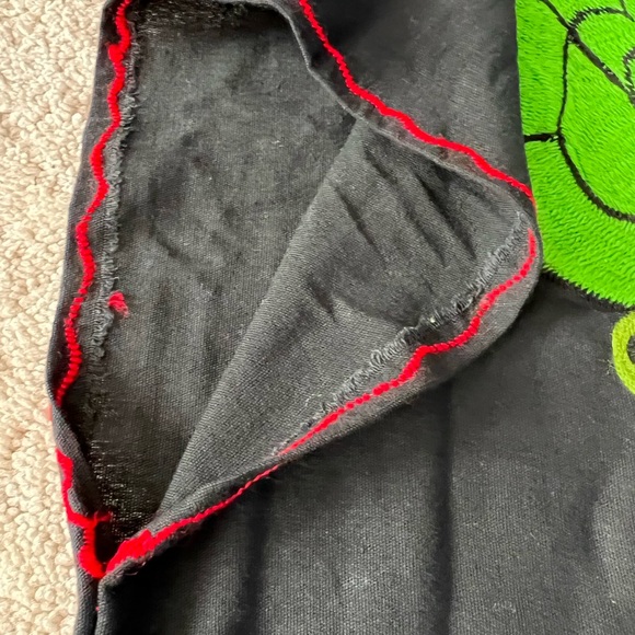 Mexican Embroidered Top Tri-Color - Picture 5 of 5